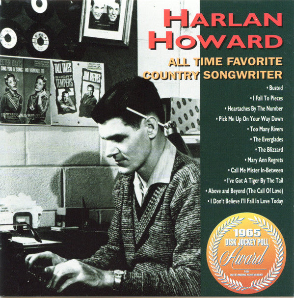 Harlan Howard : All Time Favourite Country Songwriter (CD, Album, RE)