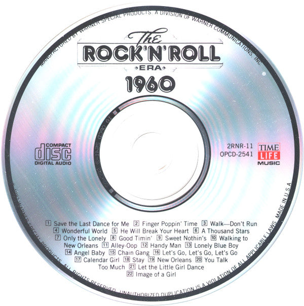 Various : 1960 (CD, Comp, RM)