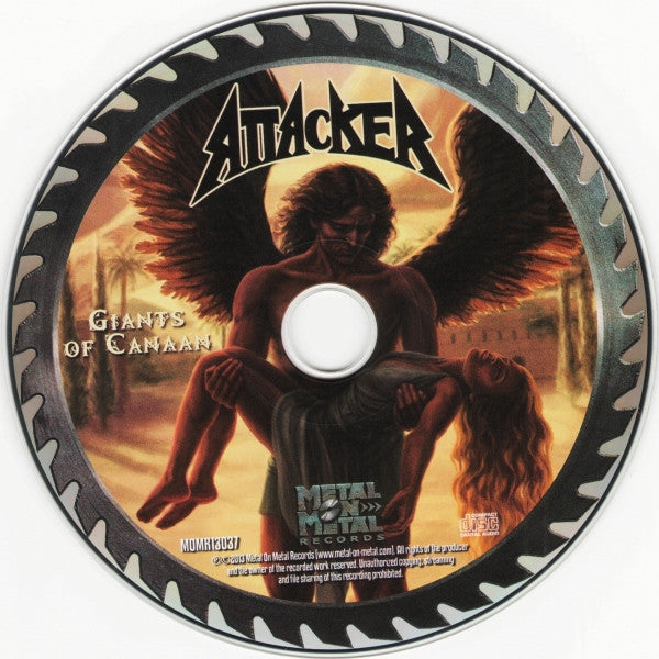 Attacker : Giants Of Canaan (CD, Album)
