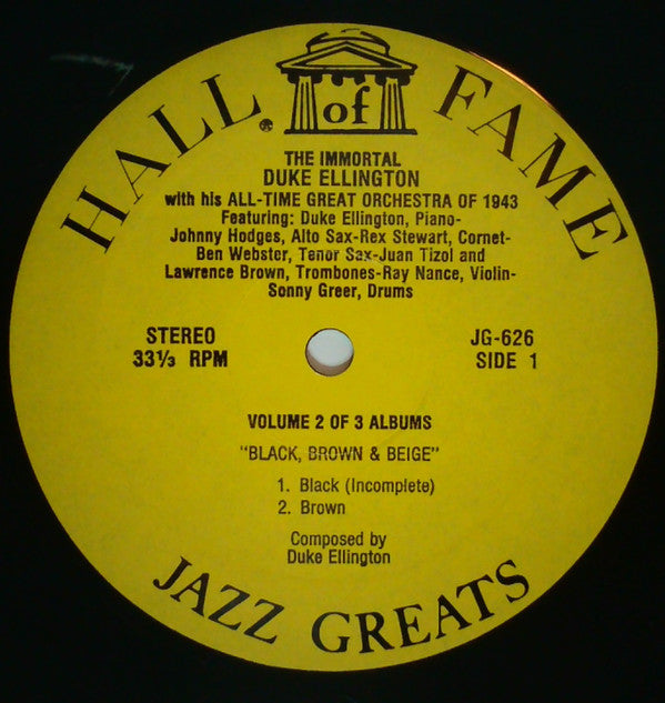 Duke Ellington : The Immortal Duke Ellington Vol. 2 Of 3 (LP, Comp, RE)