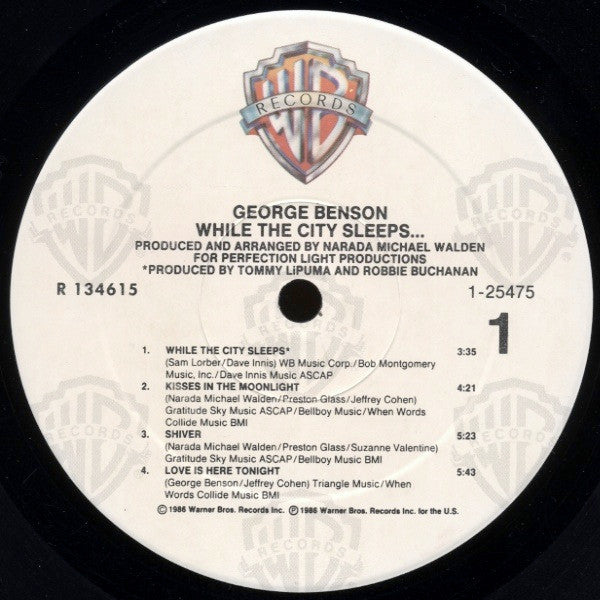 George Benson : While The City Sleeps... (LP, Album, Club)