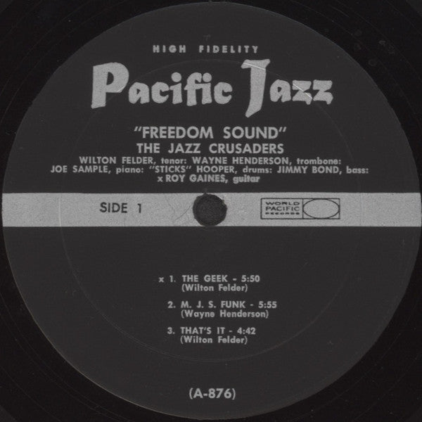 The Crusaders : Freedom Sound (LP, Album, Mono)