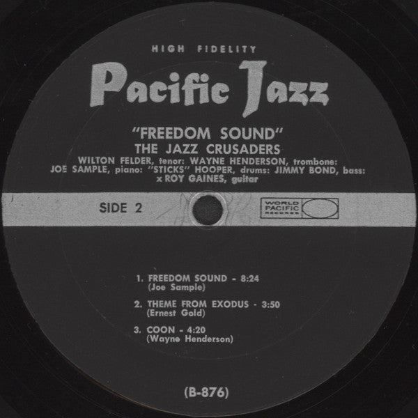 The Crusaders : Freedom Sound (LP, Album, Mono)