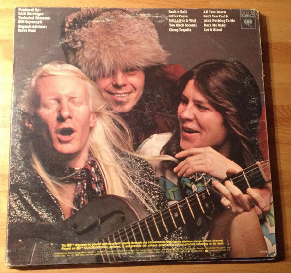 Johnny Winter : Still Alive And Well (LP, Album, Quad, Ter)