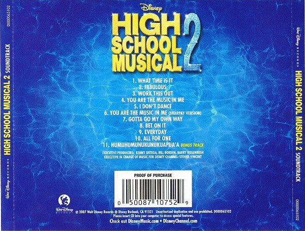 The High School Musical Cast : High School Musical 2 (Soundtrack) (CD, Album)