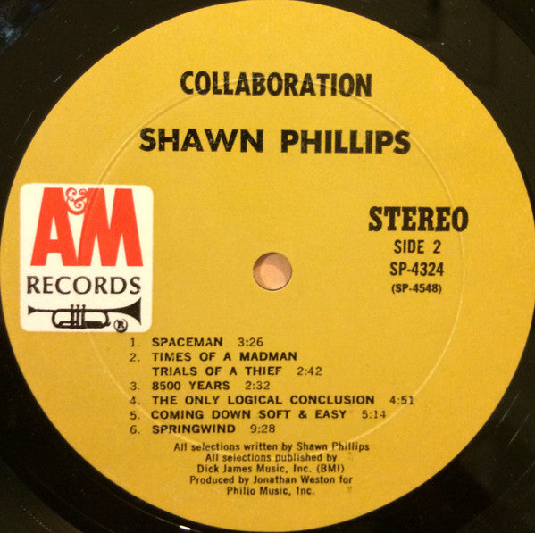 Shawn Phillips (2) : Collaboration (LP, Album, Mon)