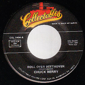 Chuck Berry : Roll Over Beethoven / My Ding-A-Ling (7", Single, RE)