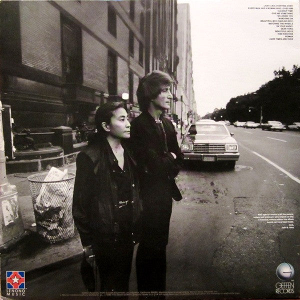 John Lennon & Yoko Ono : Double Fantasy (LP, Album)