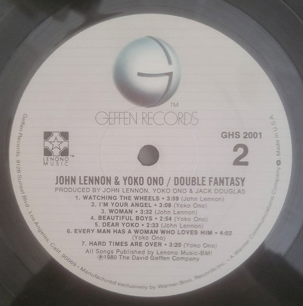 John Lennon & Yoko Ono : Double Fantasy (LP, Album)