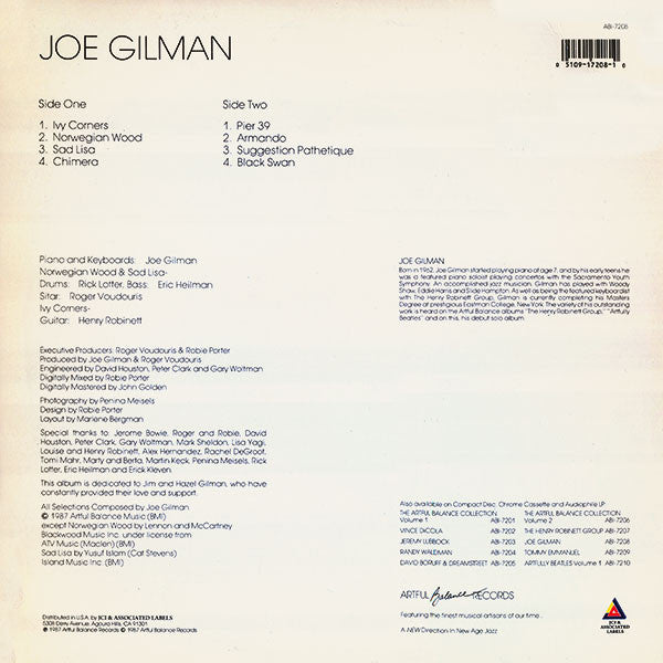 Joe Gilman : Joe Gilman (LP)