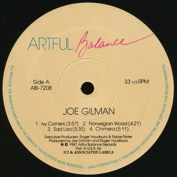 Joe Gilman : Joe Gilman (LP)