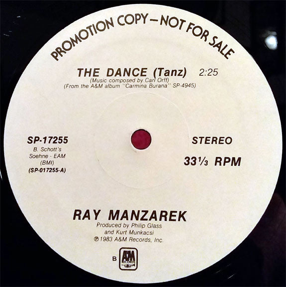 Ray Manzarek : A Modern Classic (12", Promo)
