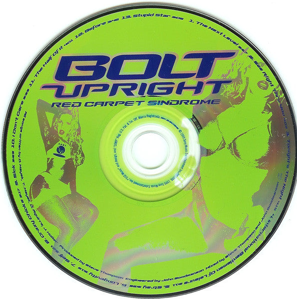 Bolt Upright : Red Carpet Sindrome (CD, Album)