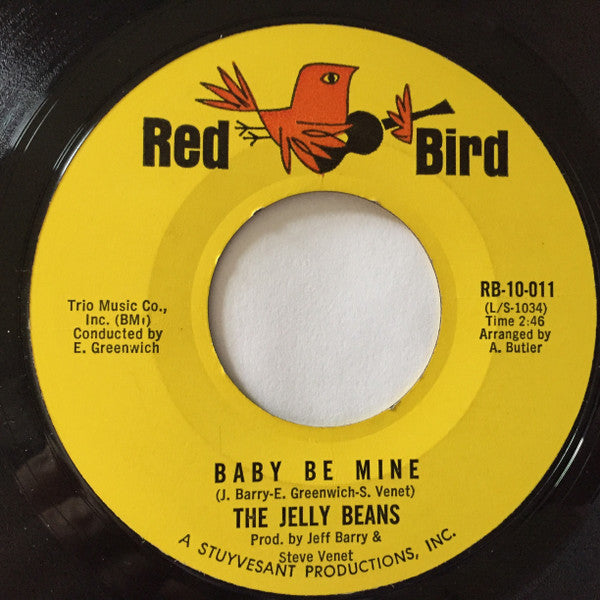 The Jelly Beans : Baby Be Mine / The Kind Of Boy You Can't Forget (7")
