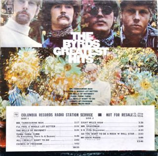 The Byrds : The Byrds' Greatest Hits (LP, Comp, Mono, San)