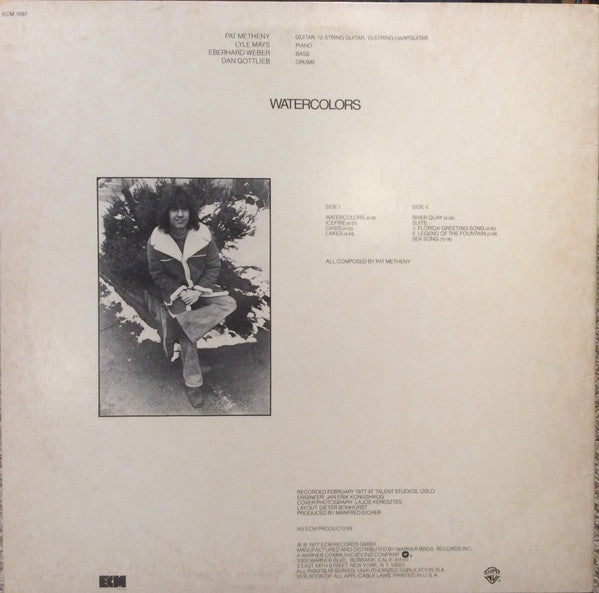 Pat Metheny : Watercolors (LP, Album)