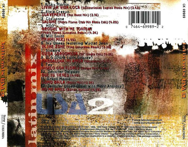 Various : Latin Mix USA 2 (CD, Comp)