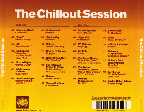 Various : The Chillout Session (2xCD, Comp, Mixed)