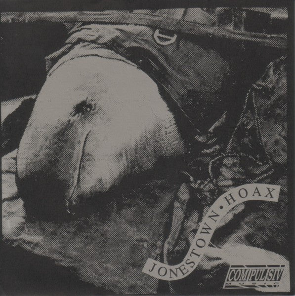 Jonestown (2) / Dog Faced Hermans & Guests The Honkies : Hoax / Peace Warriors (7", Red)