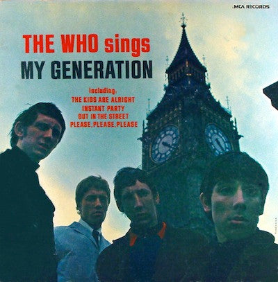 The Who : My Generation (LP, Album, Mono, RE)