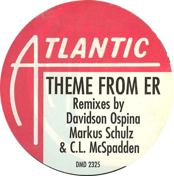James Newton Howard : Theme From ER (12", Promo)