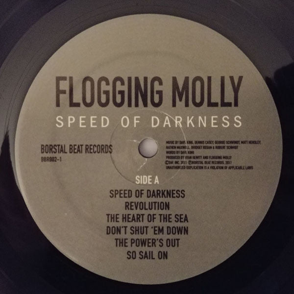 Flogging Molly : Speed Of Darkness (LP, Album, 180)