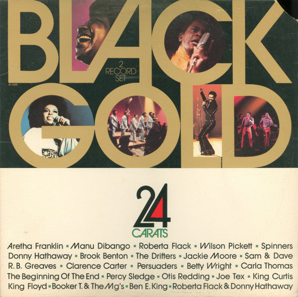 Various : Black Gold - 24 Carats (2xLP, Comp)
