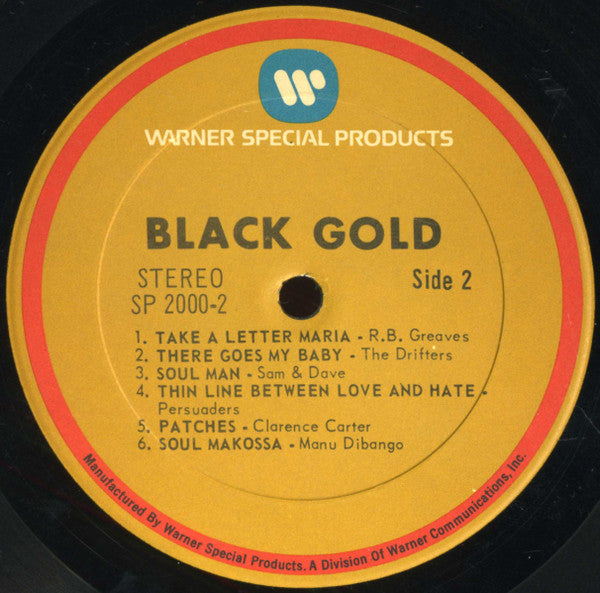 Various : Black Gold - 24 Carats (2xLP, Comp)
