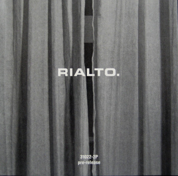 Rialto : Rialto (CD, Album, Promo)