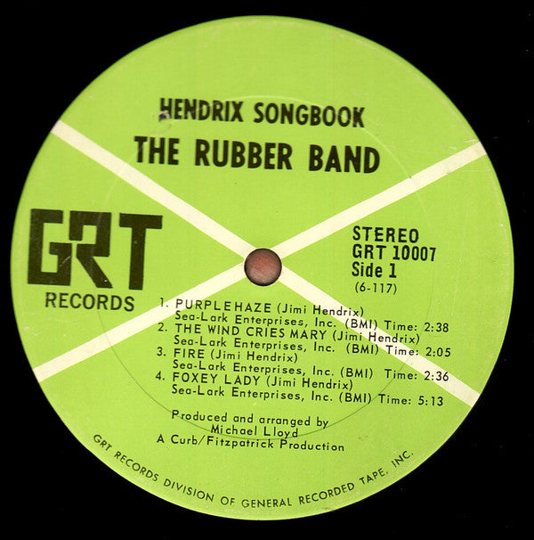 The Rubber Band : Hendrix Songbook (LP, Album)