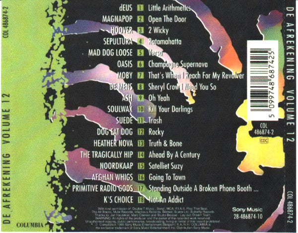 Various : De Afrekening Volume 12 (CD, Comp)