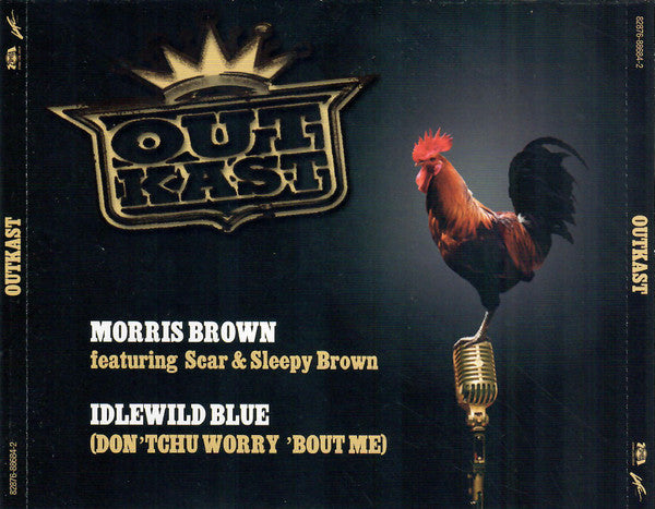 OutKast Featuring Scar (2) & Sleepy Brown : Morris Brown / Idlewild Blue (Don'tchu Worry 'Bout Me) / Idlewild Movie Trailer (2xCD, Promo + DVD-V, Promo)