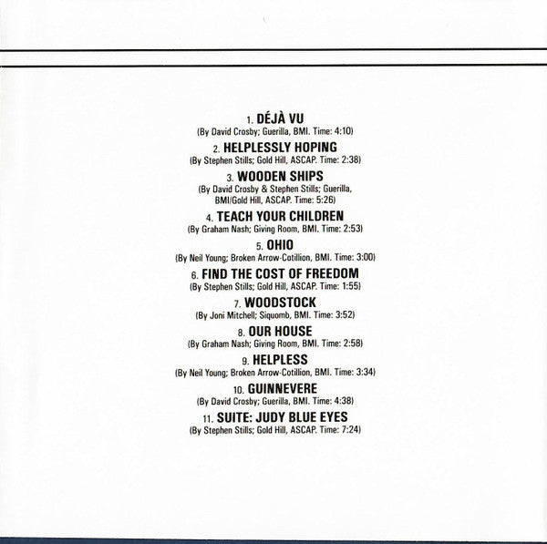 Crosby, Stills, Nash & Young : So Far (CD, Comp, RE)