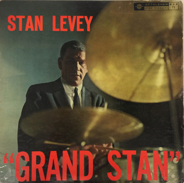 Stan Levey : Grand Stan (LP, Album, Mono)