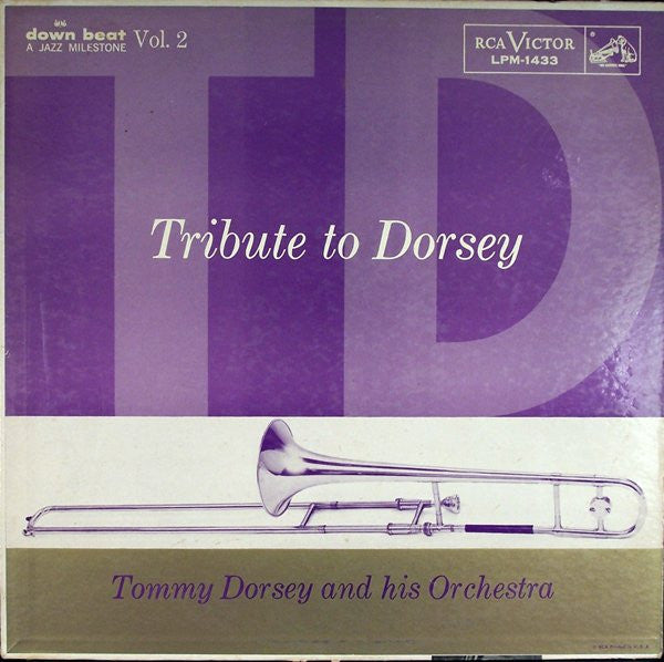 Tommy Dorsey And His Orchestra : Tribute To Dorsey, Vol. 2 (LP, Comp)