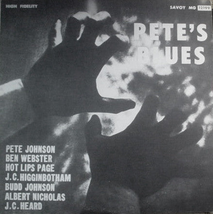 Pete Johnson : Pete's Blues (LP, Album, Mono, RE)