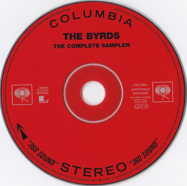 The Byrds : The Complete Sampler (CD, Album, Comp, Promo)