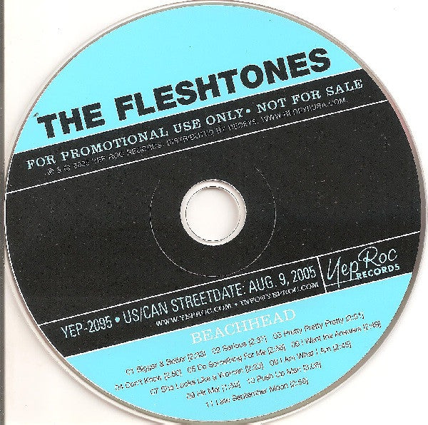The Fleshtones : Beachhead (CD, Album, Promo)