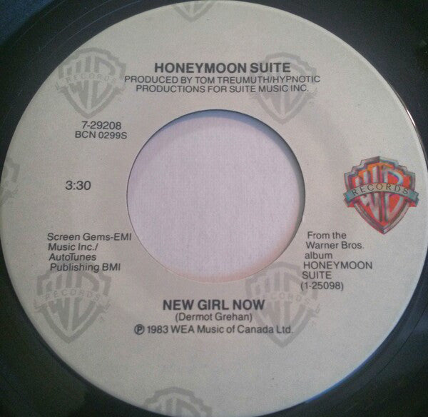 Honeymoon Suite : New Girl Now (7", Single, Spe)