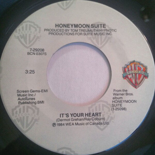 Honeymoon Suite : New Girl Now (7", Single, Spe)