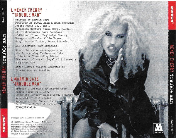 Neneh Cherry / Marvin Gaye : Trouble Man (CD, Single, Promo)