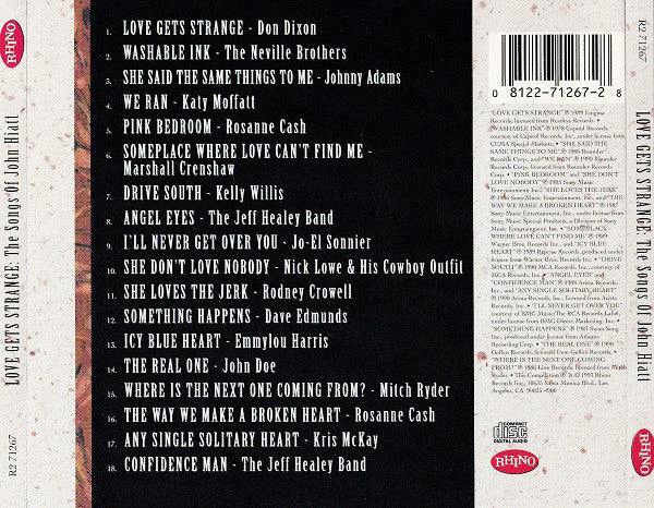 Various : Love Gets Strange : The Songs Of John Hiatt (CD, Comp)