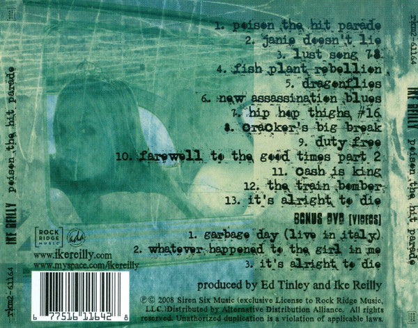 Ike Reilly : Poison The Hit Parade (CD, Comp + DVD-V)