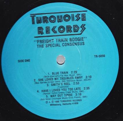The Special Consensus : Freight Train Boogie (LP, Album)