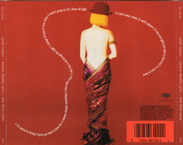 Cyndi Lauper : Twelve Deadly Cyns... And Then Some (CD, Comp, Pit)