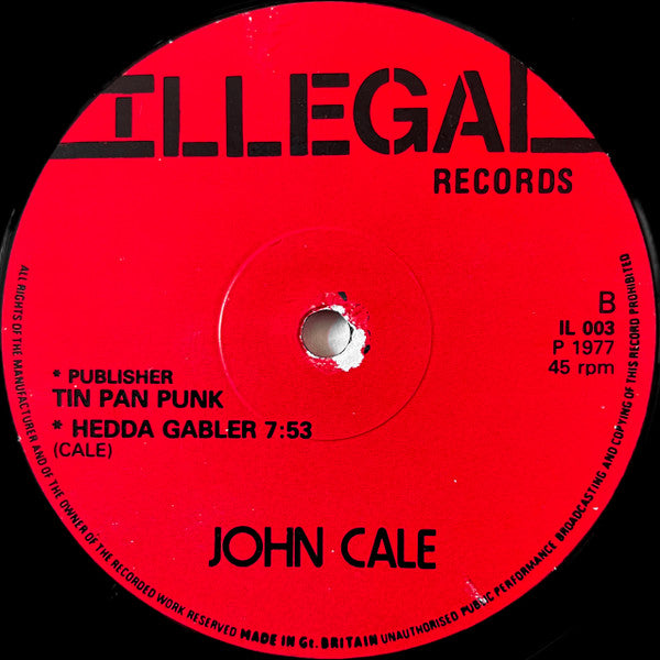 John Cale : Animal Justice (12", EP)