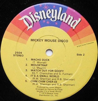 Various : Mickey Mouse Disco (LP, Album)