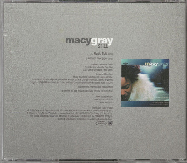 Macy Gray : Still (CD, Single, Promo)