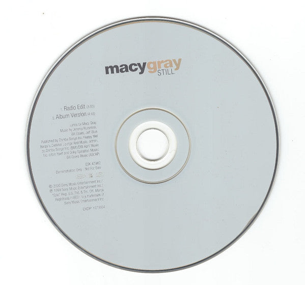 Macy Gray : Still (CD, Single, Promo)