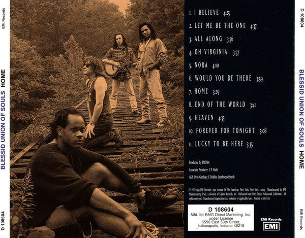 Blessid Union Of Souls : Home (CD)